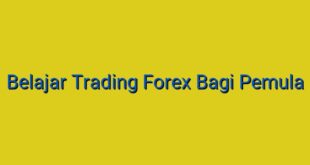 Belajar Trading Forex Bagi Pemula