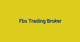Fbs Trading Broker